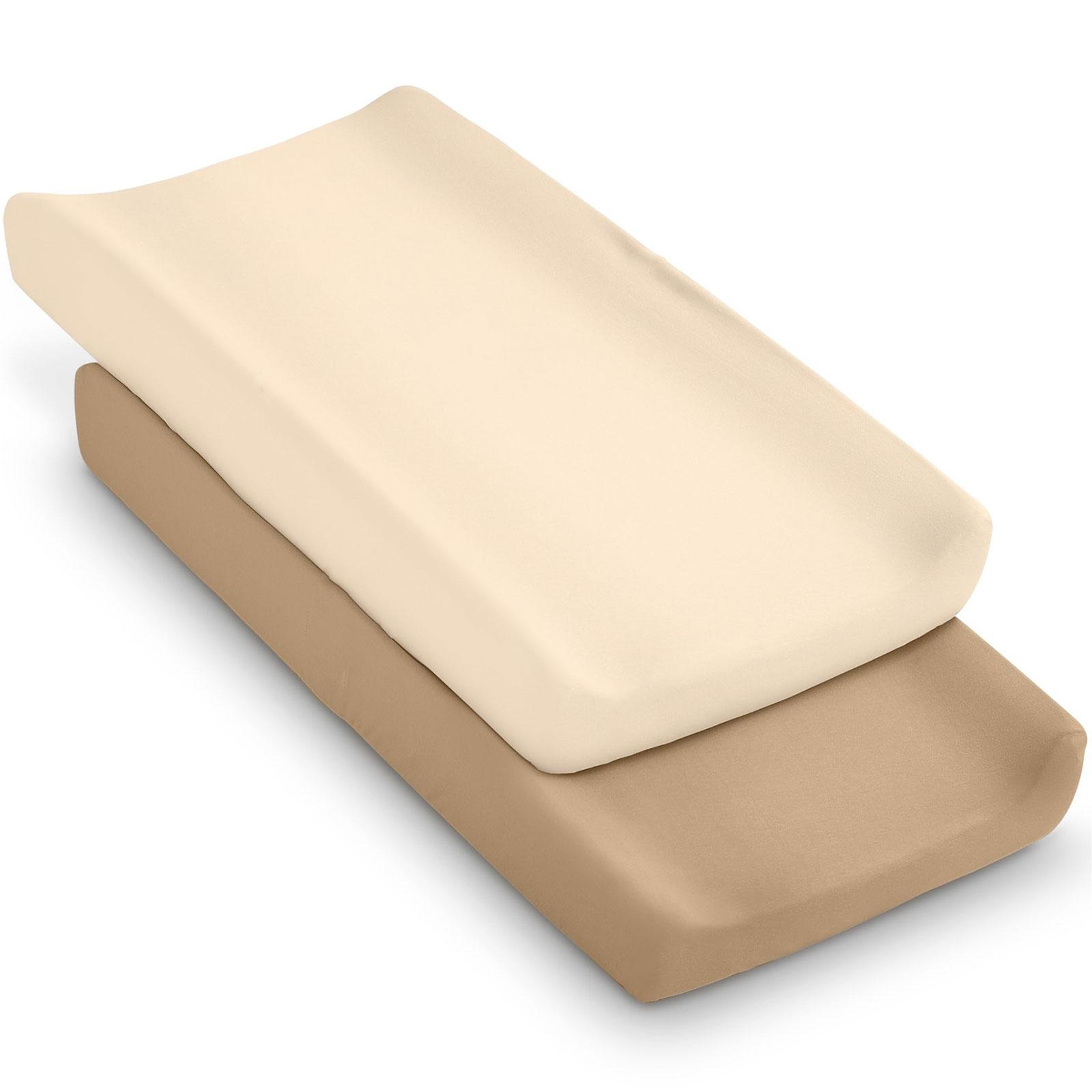 

Набор из 2 чехлов-протекторов для пеленального столика. Наслаждайтесь комфортом и долговечностью для детской комнаты и пеленального столика. C7