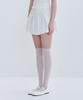 Moabel Classic Pleats Tennis Skirt - White
