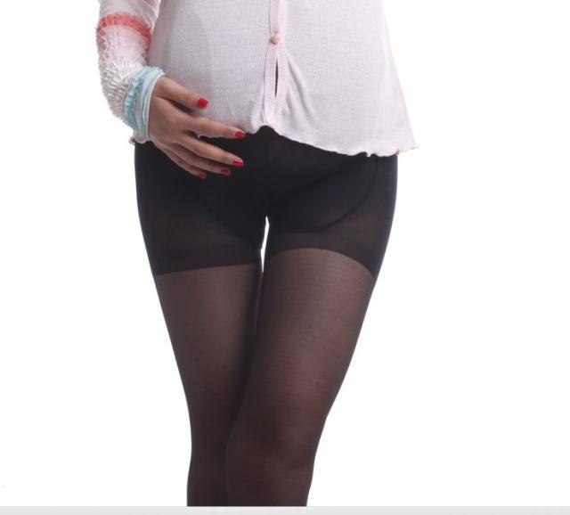 Female Sexy and Thin Core Silk Plus File Summer Pantyhose Black Skin Tone To Waist Stockings Closed File