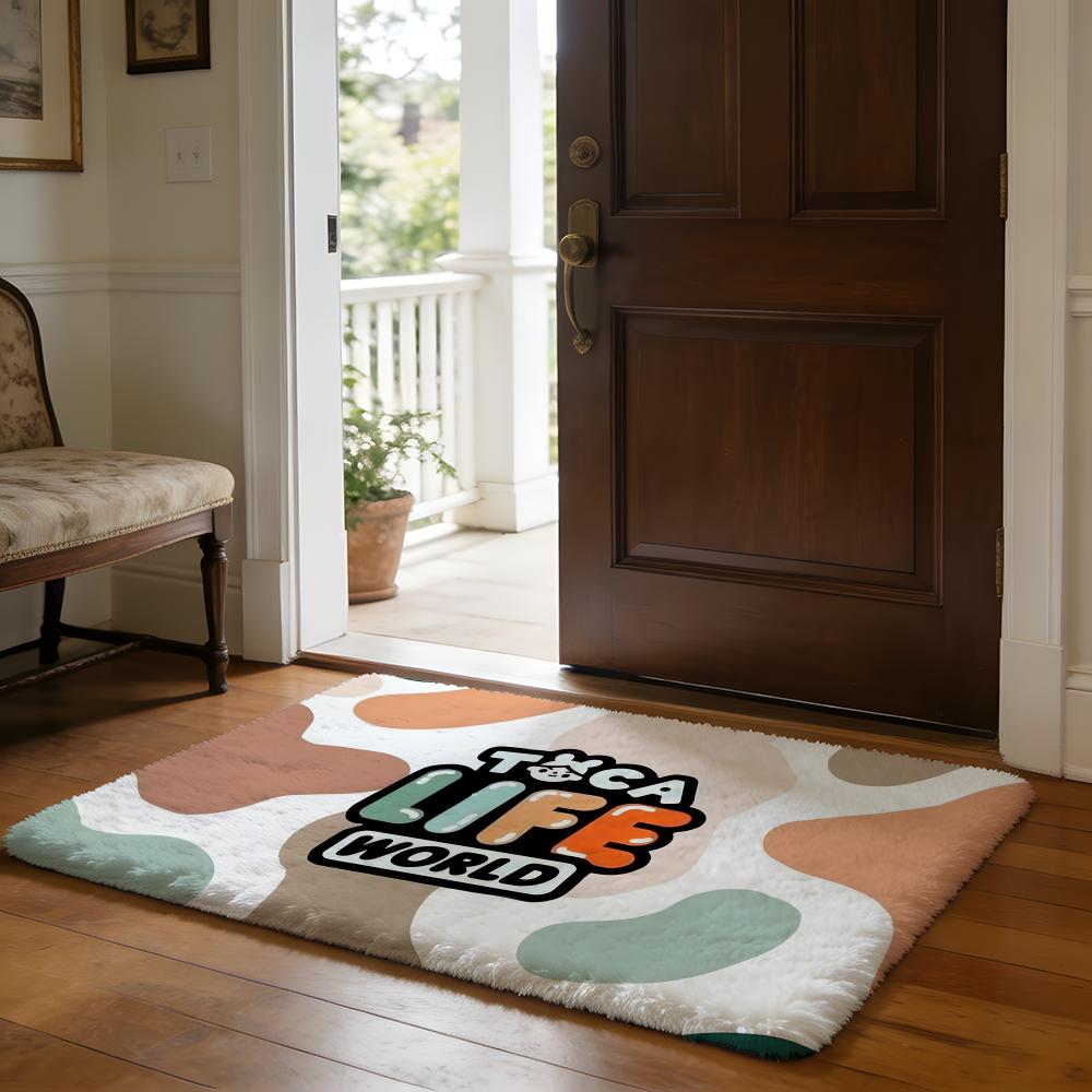 

Floor Mat Soft Flannel Rug Non-Slip Absorbent Mat for Bathroom Bedroom Home Decor A-Astro Boy Anime 50x80cm