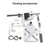 Table Top Drill Fixed Frame Single-Head Bench Drilling Machine Chuck Multifunctional Aluminum Alloy Power Grinder Accessories