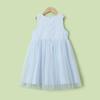 Montagut Girls' Summer Petal Vest Mesh Dress