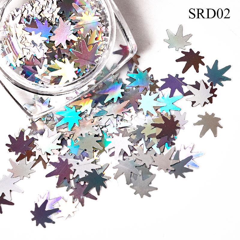 

Блестящие пайетки смешанных цветов, голографические тонкие хлопья, аксессуары для украшения ногтей