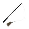 With Detachable Feather Worm Refill Retractable Cat Wand Toy Cat Teaser Stick Indoor Cats