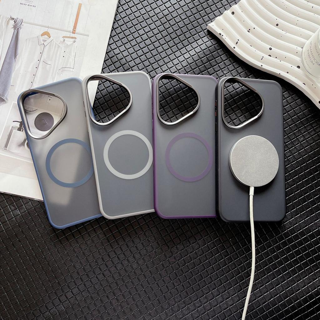Huawei Pura70 No-yellowing Phone Case, PurA70 Pro+ Strong Magnetic High-end Business Protective Case