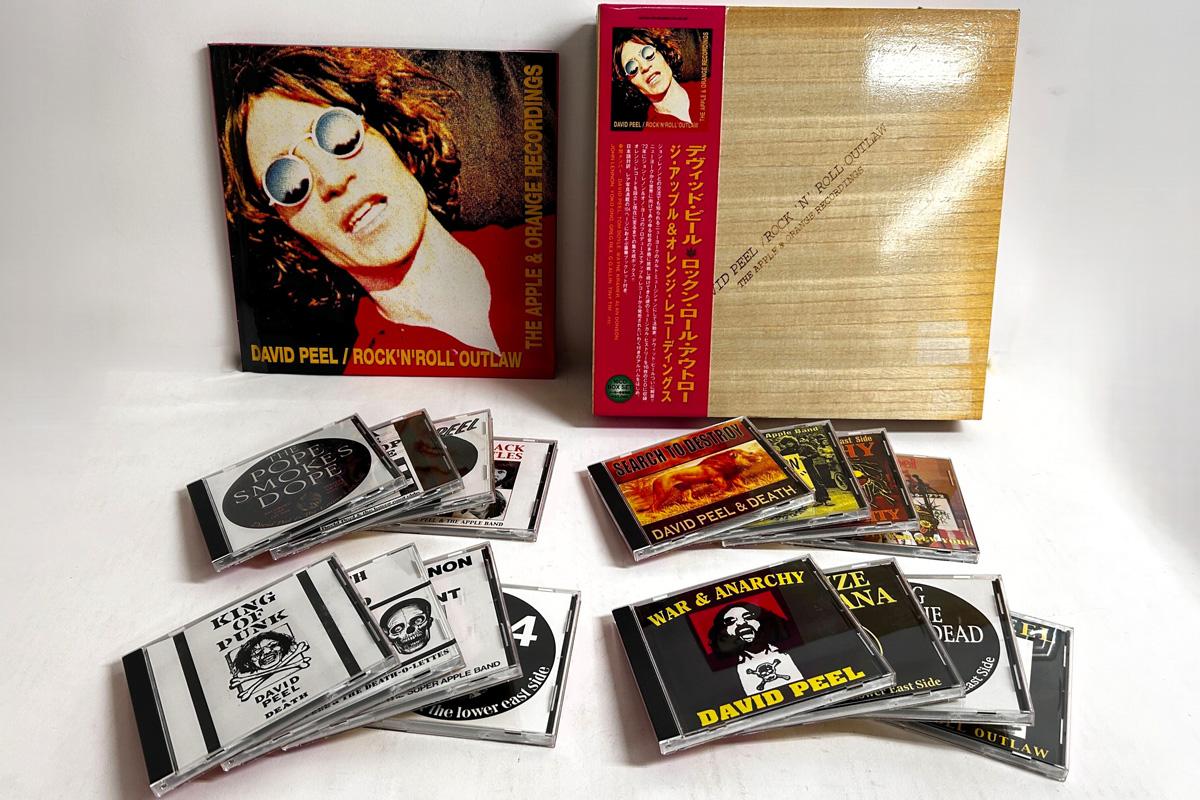 

CD DAVID PEEL Rockn Roll Outlaw The Apple Or CTCD320350 CAPTAIN TRIO 2003 Japan Obi Rock Used
