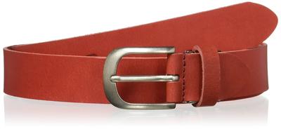 Kanda Ledergürtel Standardgröße Herren AA1108W, Rot,