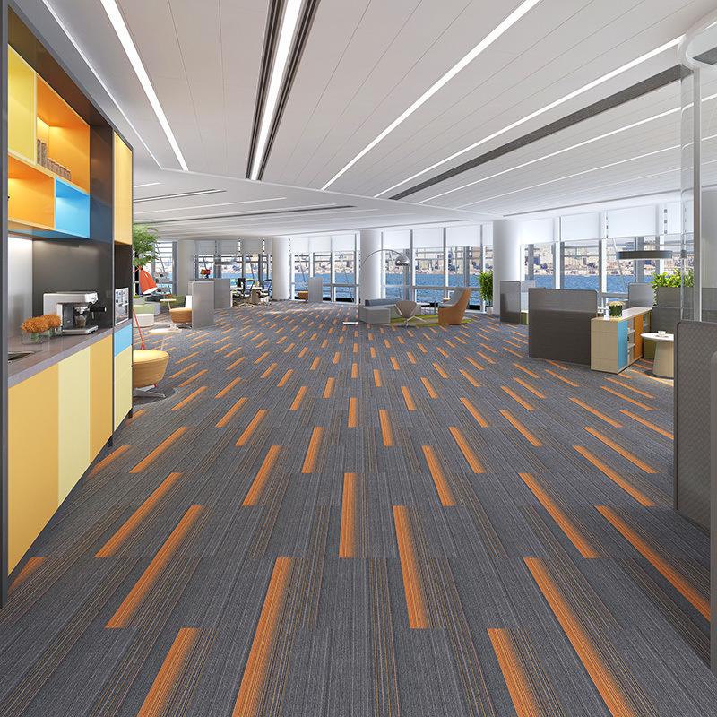 Anti-Slip Wear-Resistant Patchwork Carpet for Offices, Billiards Halls, Hotels, and Commercial Spaces
