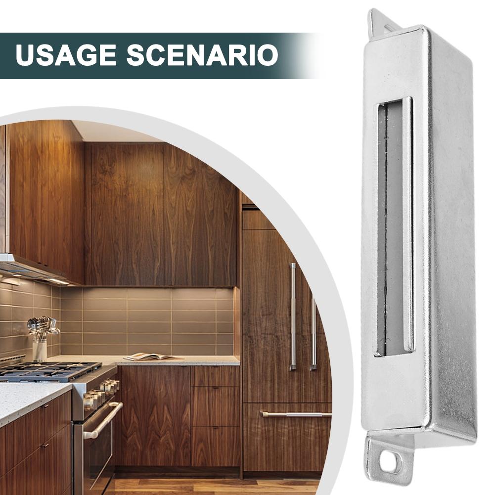 Heavy Duty Magnetic Door Catch with Strong 80 Lb Pull for Cabinets and Doors