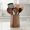 Trapezoidal Cutlery Storage Box Farmhouse Style Dinnerware Rack  Living Room