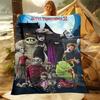 Coperta MINISO Hotel Transylvania con Stampa Cartoon. Coperta Morbida Calda in Flanella Oversize per Tutte le Stagioni. Utilizzabile su Divani, Picnic, Campeggio