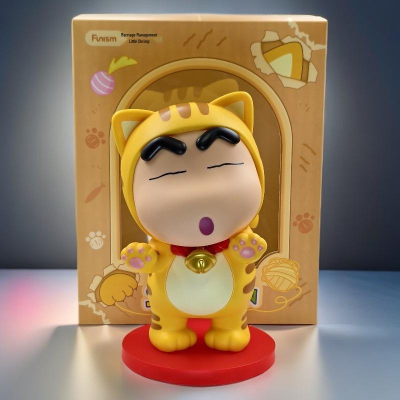 

Crayon Shin-chan Cat Costume Figure: Desktop Ornament & Gift Doll