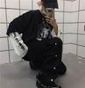 Koszulka 2KWEIRD dla Kobiet Jesień Anime Długi Rękaw Nadruk Y2k T-shirty Harajuku Męski T-shirt Top Streewear Casual Hip-pop Para Oversize T-shirt