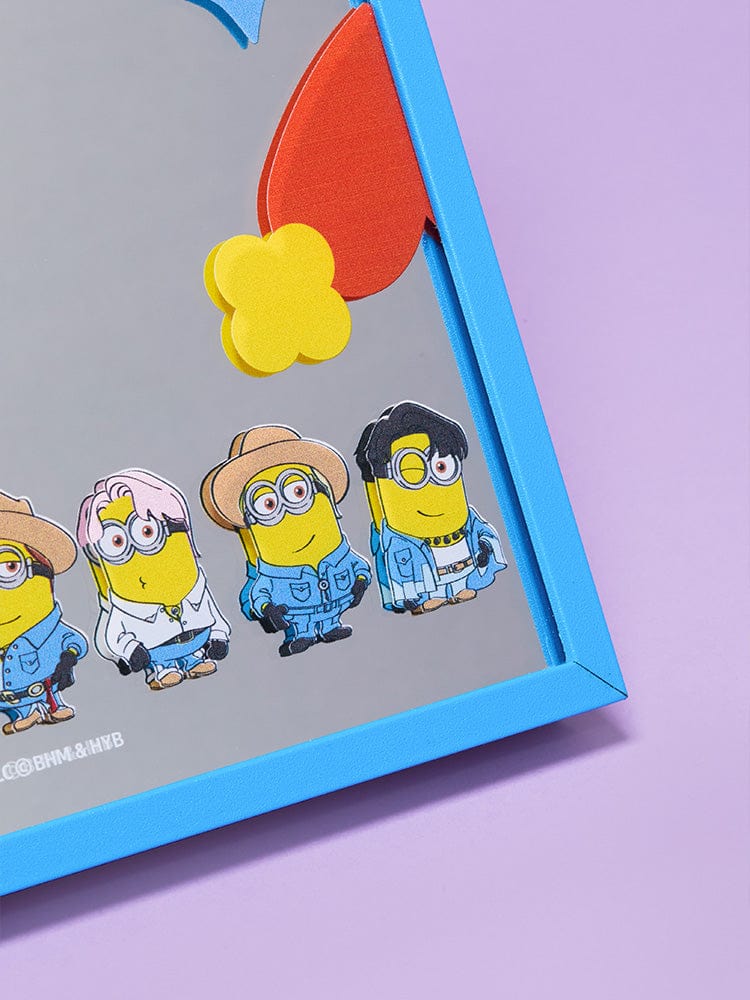 LINE Friends BTS x DM4 Stand Schreibtischspiegel Klein