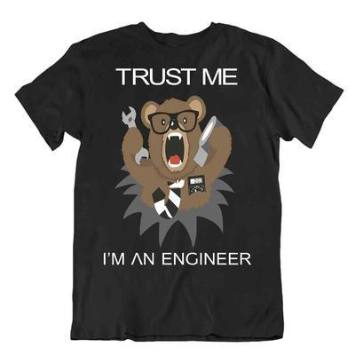 Trust Me I Am A Engineer T-Shirt Vintage Apparel Tshirt Gift