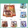 High Quality Genshin Impact Keyring With Double Sided Design