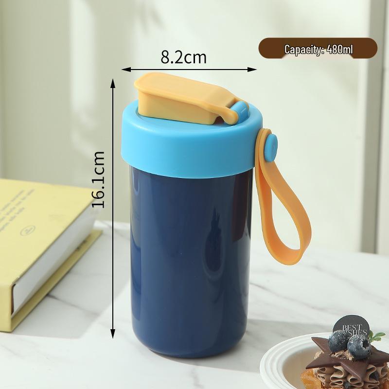 304 Stainless Steel Bento Box with Water Cup & Cutlery Set for Students & Office Workers