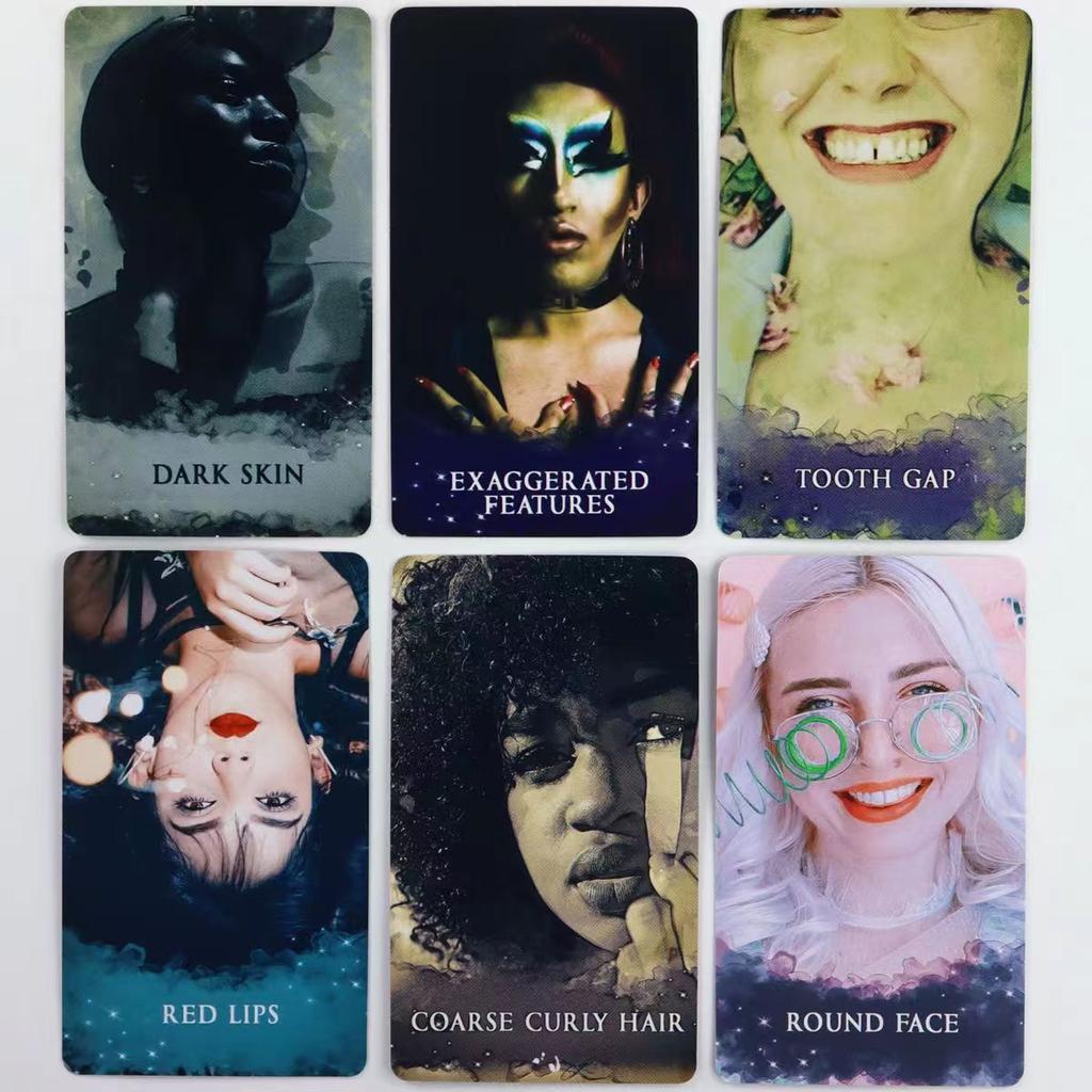 10.3*6cm Who Is It Oracle 78 Cards - Twin Flame Love Oracle - Tarot Deck