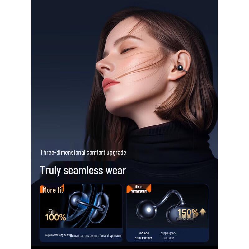 Jin Yun CLIP-02 Ear-Clip Bluetooth Headset