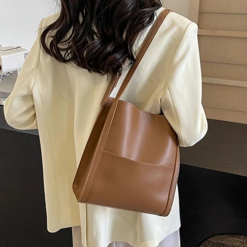 

Женская сумка через плечо из искусственной кожи в стиле «лес», универсальная, в стиле ретро, для поездок на работу