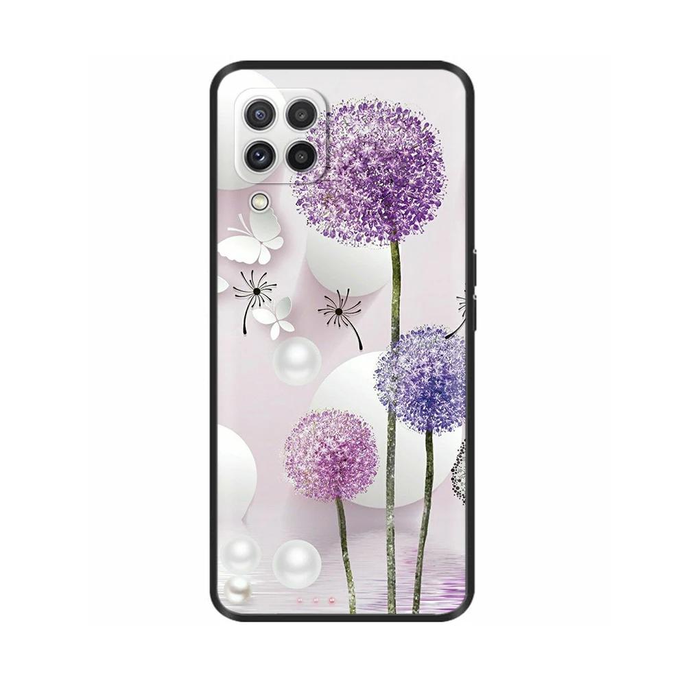 For Samsung Galaxy A12 Case Soft Love Heart Soft Liquid Silicon Back Covers For Samsung A12 Case GalaxyA12 A 12 Protection Shell