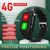 Reloj GPS para Ancianos Pulsera de Rastreo 4G Salud Temperatura SOS Localizador para Personas Mayores Rastreador GPS Reloj de Pulsera con Cámara