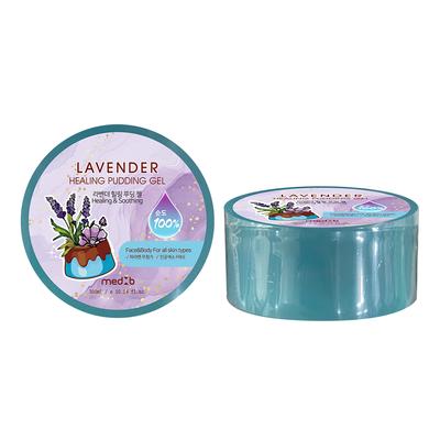 Med B 100% Pure Soothing Pudding Gel, 3 Types, Lavender Healing Pudding Gel, 1 Unit, 300ml
