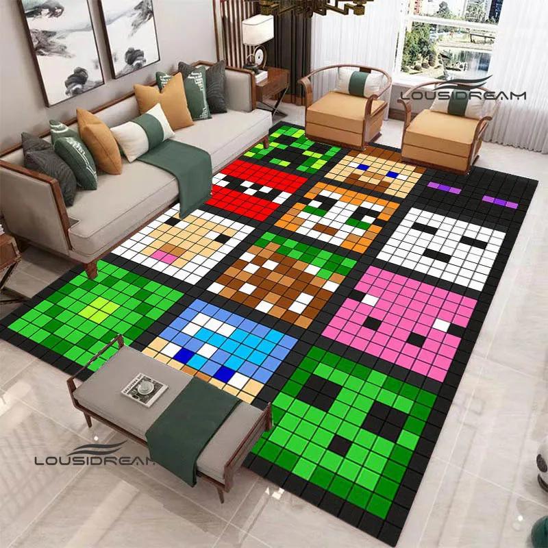 M-MINE Giochi Sandbox Tappeto Decorativo Antiscivolo Tappetino Yoga Tappeti per Soggiorno Tappeto da Zona Zerbino Decorazioni per Camera da Letto Regalo di Compleanno