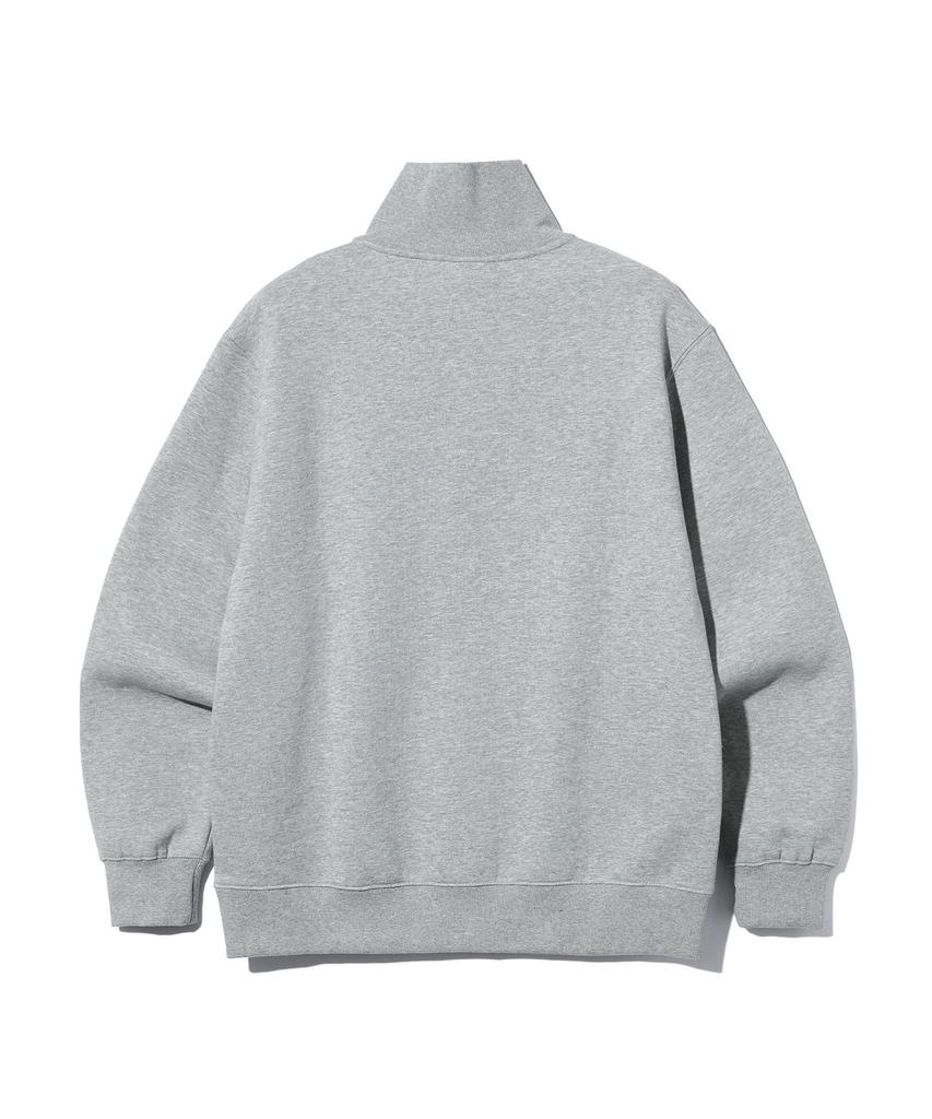 UCLA Unisex Ucla Half-Zip Sweatshirt [M-Grey](Uc1Ltk3)