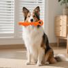 Gummi Seil Hund Kauspielzeug Bissfest Aggressive Kauer Interaktives Spielzeug Haustier Zahnen Reinigung Langeweile Spielzeug mit Quietscher