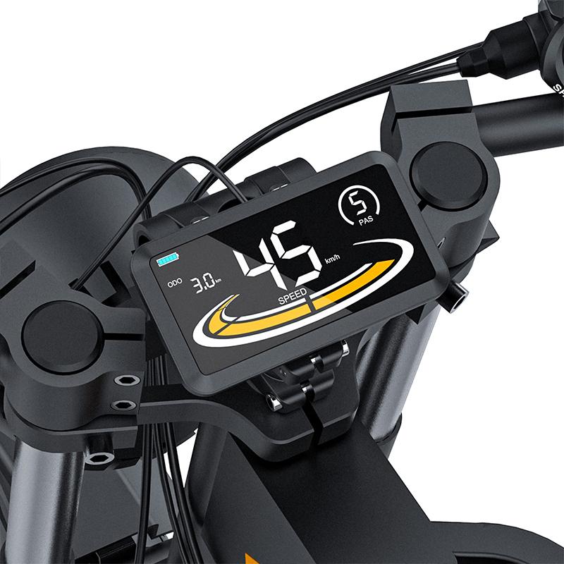 Bicicleta de Montaña Eléctrica Coswheel GT20 Doble Motor, 2000W/4000W, Batería 20AH/40Ah Neumático Ancho de 20 Pulgadas Ebike Todoterreno Off-Road