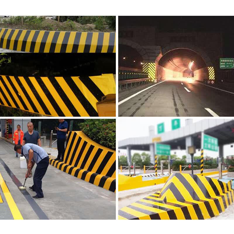 AK Black & Yellow Reflective Warning Tape