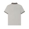 Fila Milano Series Casual Versatile Logo Short Sleeve Polo Shirt Men Tops Gray F11M525108F-GY