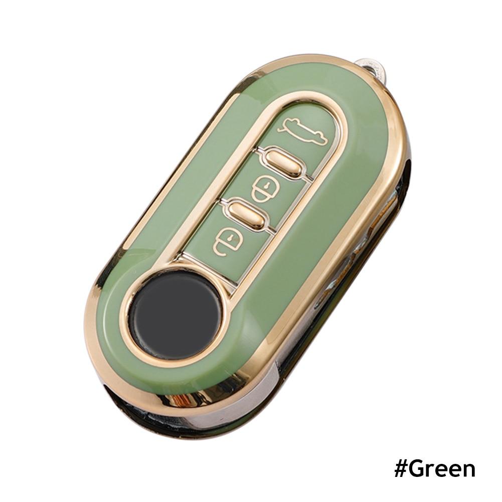 

Чехол для автомобильного смарт-ключа для FIAT 500 Ducato Panda Punto 500L Lancia Musa для Citroen Jumper для Peugeot Boxer, аксессуары зелёный