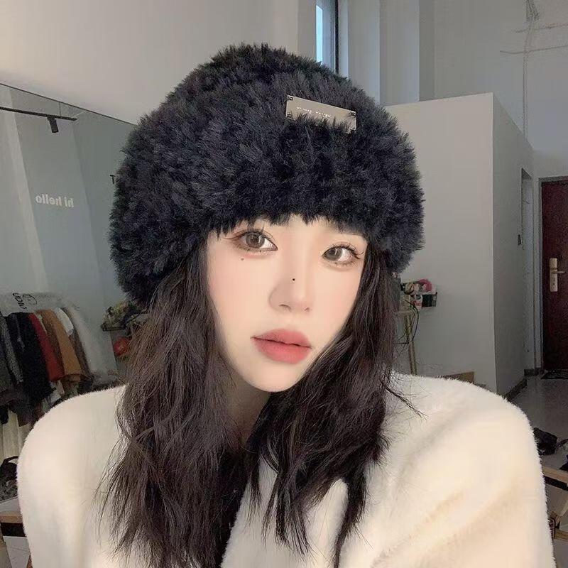 Женская мягкая вязаная зимняя шапка JingJingRS