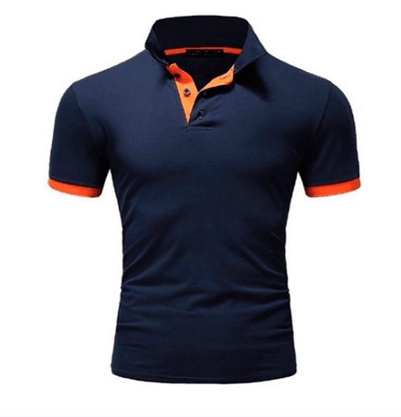 Stylish half-zip short sleeve polo, slim fit casual top for everyday wear.