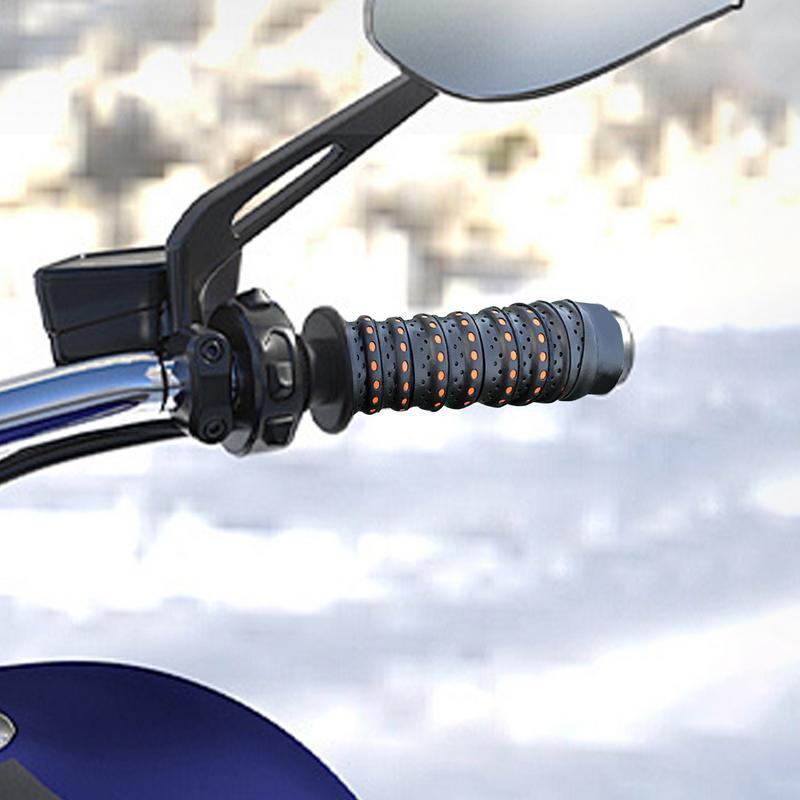 Motorrad Universeller Lenkergriff PU Lenkerband Für Rennrad Atmungsaktiv Schweißfest Lenkerabdeckung Verschleißfest