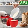 MixAid Silicone Liners for KitchenAid Tilt-Head 5 Qt Mixers No Need for Replacement Bowls (Not for Bowl-Lift Models) With Spong