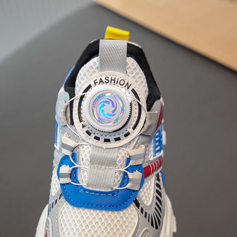 Children's new sports and leisure shoes with soft soles, comfortable classmates, boys and girls, autumn breathable fashion sports shoes