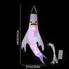 Halloween Decoration Scary Ghost Windsock Glow In The Darks Party Gifts Party Hanging Flags Day of The Dead Dia De Muertos