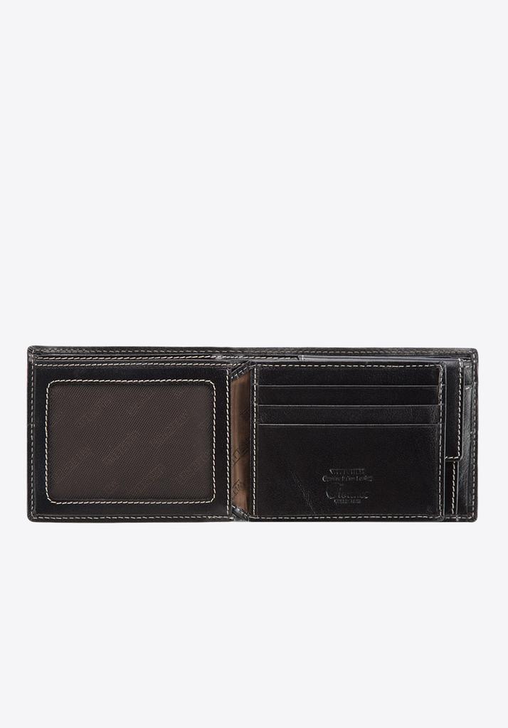Wittchen Men's Leather Wallet Black Black Natural Leather