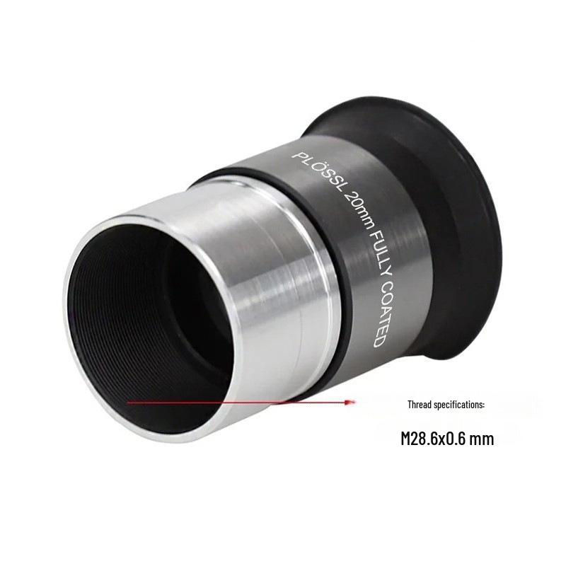 1,25" Plössl Okular Set: PL4mm, PL10mm, PL20mm, PL25mm für Teleskope