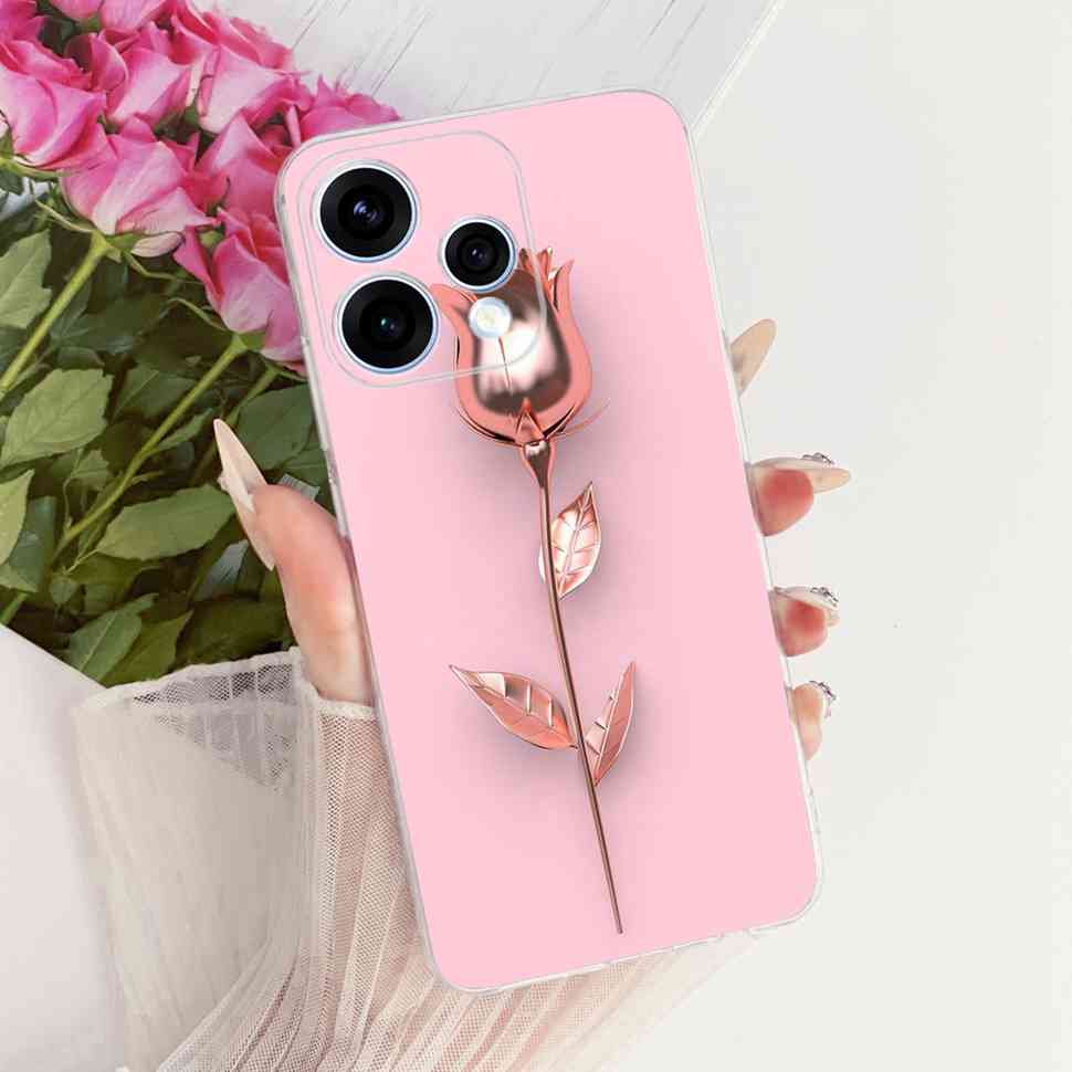 Para Oppo Reno15 5G Funda Flor Colorida Silicona Suave Cubierta Trasera Para Oppo Reno15 Reno 15 5G CPH2825 Carcasa de Teléfono Fundas