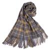 Girls Imitation Cashmere Lattice Stripe Checked Grid Wraps Korean Long Shawls Women Winter Scarves