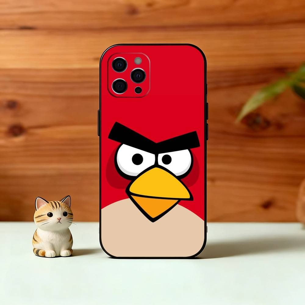Funny Cartoon A-Angry B-Birds Phone Case Silicone Soft For IPhone 17 16 15 14 13 12 11 X XR Plus Pro Max Plus