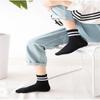 Fashion Fresh Women Men Striped Sport Socks Medium Tube Socks Two Bars Socks Korean