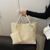 Personalized Leisure Commuter Tote Bag Summer Fashion Simple Shoulder Bag Trend Large Capacity Handbag