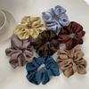 Women Silk Satin Scrunchies Korean Fashion Simple Ladies Girls Elastics Hair Band Ponytail Hold Hair Accessories