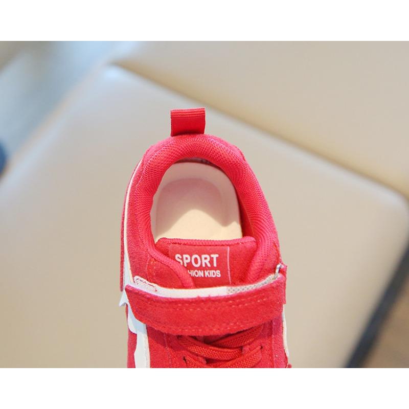 Children’s Ah Gan Shoes, Spring/Autumn Boys’ Sports Shoes New Arrival, Girls’ Casual Skate Shoes, Soft-Soled Baby German Trainer Flats