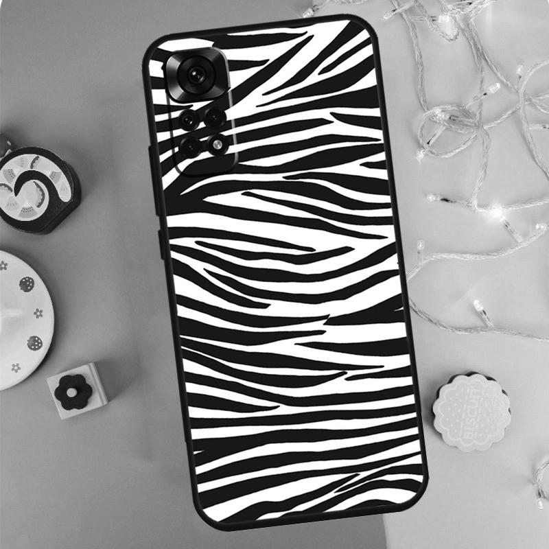 Black and White Dalmatian Cow Zebra Case For Xiaomi Redmi Note 14 Pro 9 10 11 12 13 9S 10S 11S 12S Redmi 14C 10C 12C 13C Cover